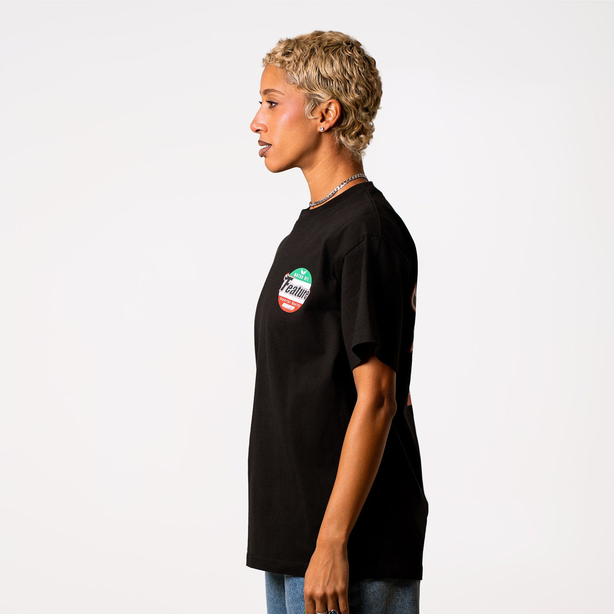 Motor Oil Tee - Black
