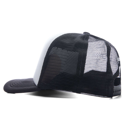 Motor Oil Trucker - Black/White