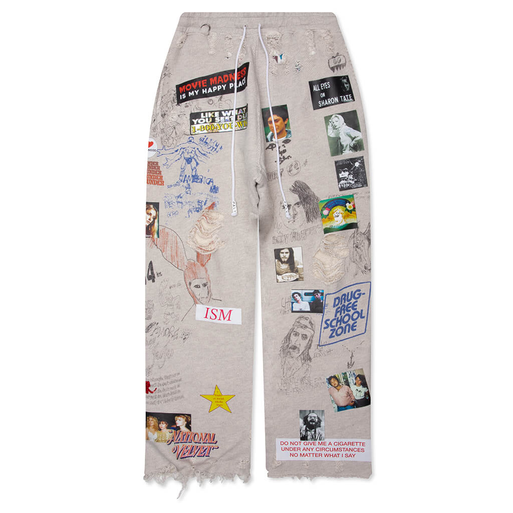 Movie Madness Sweatpant - Grey