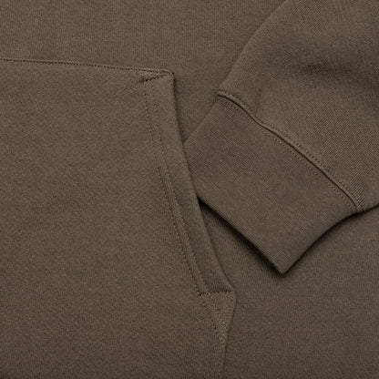 Museum Zip-Up Hoodie - Coffee