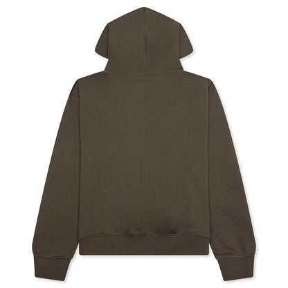 Museum Zip-Up Hoodie - Coffee