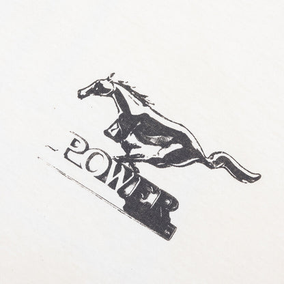 Mustang Cross T-Shirt - Bone