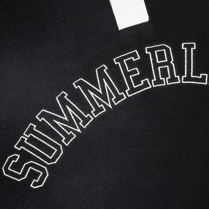 "N" L/S Polo - Black
