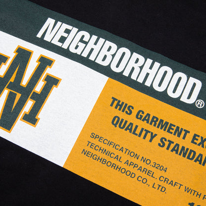 NH L/S Tee 8 - Black/Green