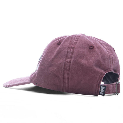 Nahmias Chenille Dad Cap - Burgundy