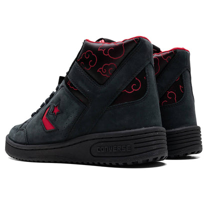 Converse x Naruto Itachi Weapon Mid - Black/Red/Moonbathe