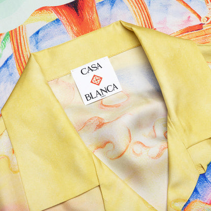 Natures Teacher S/S Cuban Collar Shirt - Multi