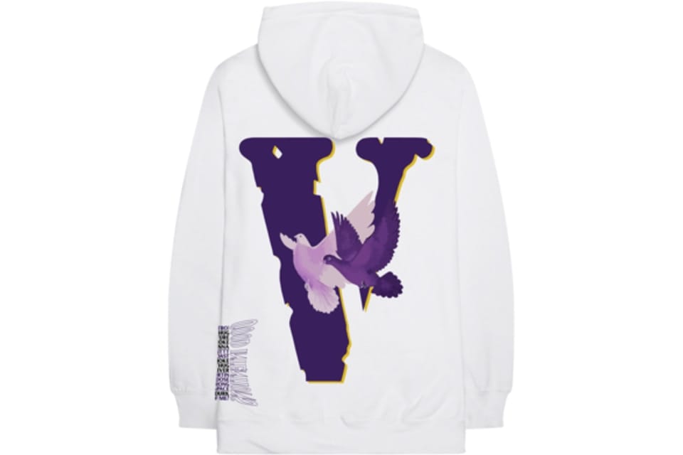 VLONE X NAV DOVES HOODIE WHITE