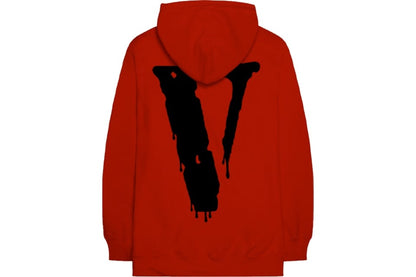 VLONE X NAV DRIP HOODIE RED
