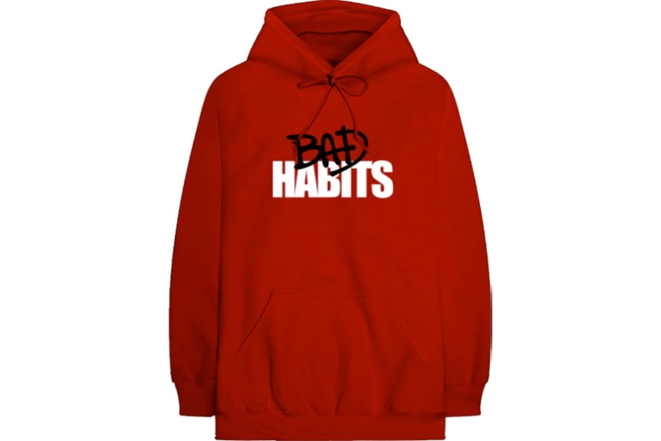 VLONE X NAV DRIP HOODIE RED