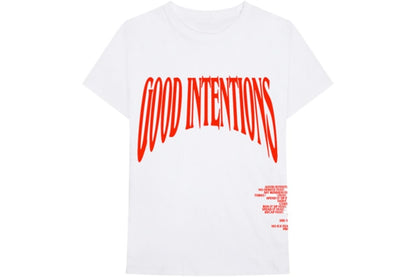 VLONE X NAV GOOD INTENTIONS TEE WHITE