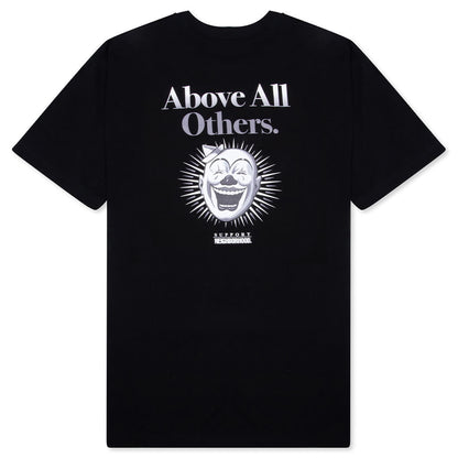 Above S/S C-Tee - Black
