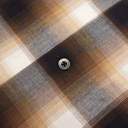 Blockombre L/S Shirt - Brown
