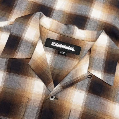 Blockombre L/S Shirt - Brown