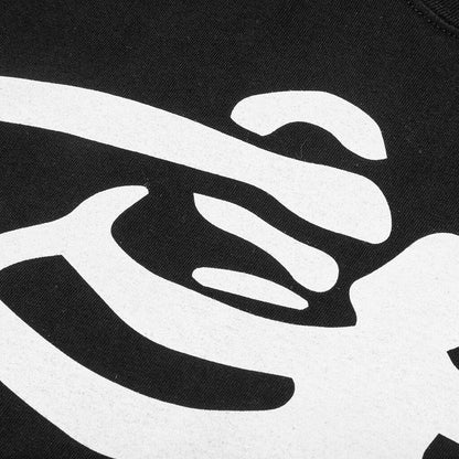 Bones L/S C-Tee - Black