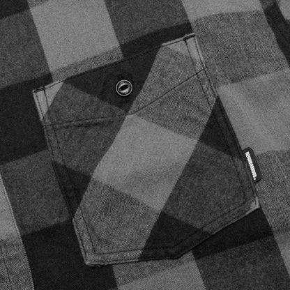 Buffalo Check L/S Shirt - Grey