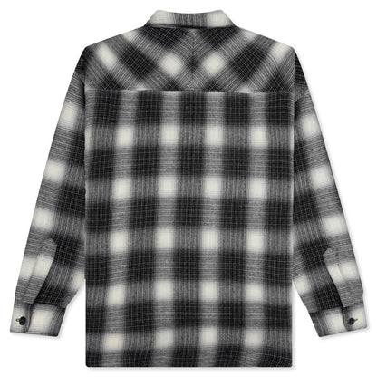 Check Boa SH WO L/S Shirt - Black