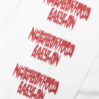 Neighborhood x Babylon Tee LS-3 - White