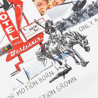 Neighborhood x One Of These Days 1 L/S C-Crew - White