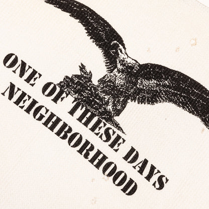 Neighborhood x One Of These Days Waffle Fabric L/S Crewneck - White