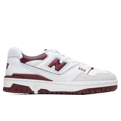 550 - White/Maroon