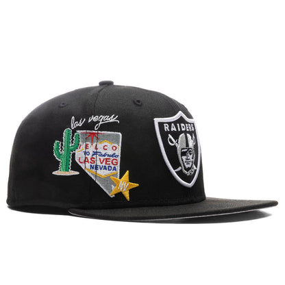 City Cluster 59FIFTY Fitted - Las Vegas Raiders
