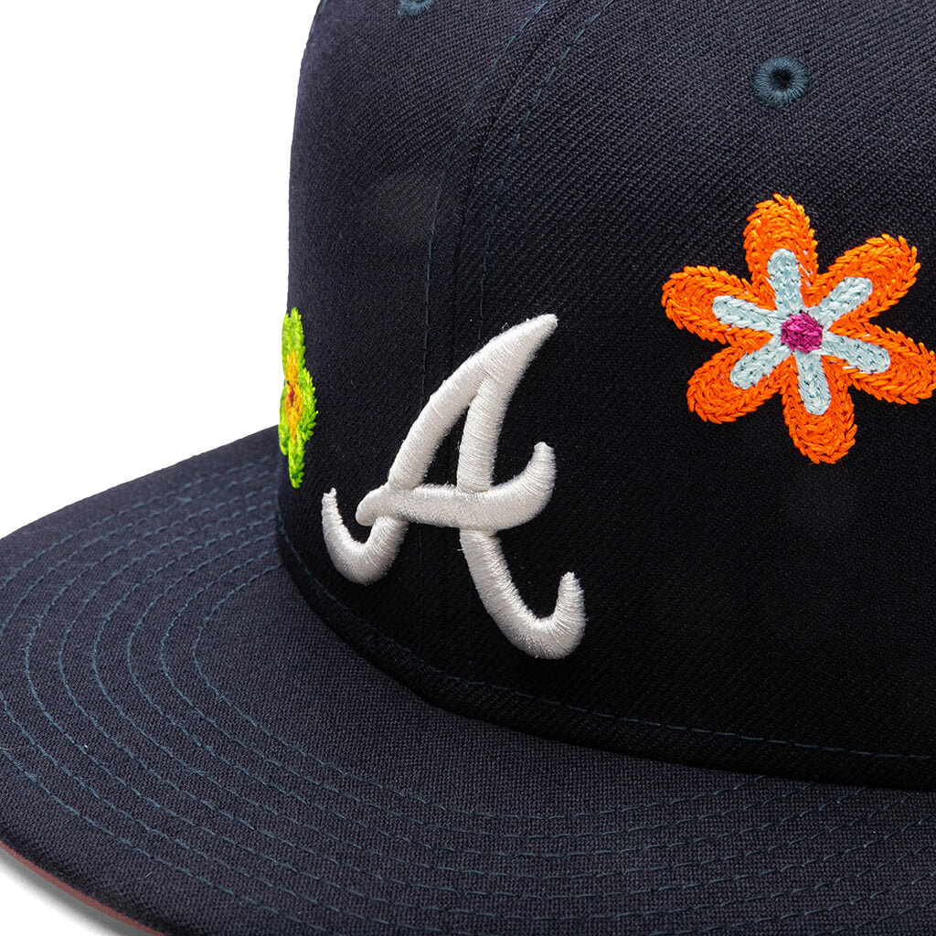 Floral Series 59FIFTY Fitted - Atlanta Braves