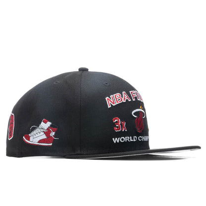 NBA Finals 9FIFTY Fitted - Miami Heat