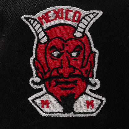 New Era x Born x Raised 59FIFTY LMB Diablos Rojos del México Wordmark - Black
