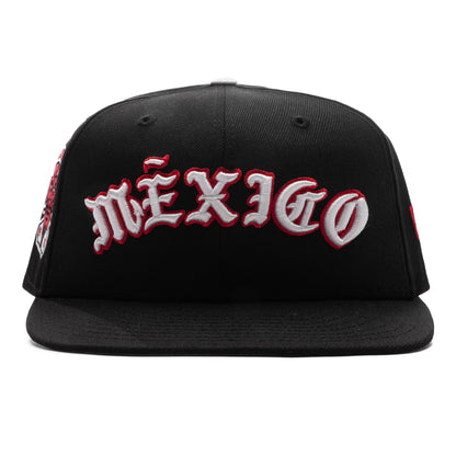 New Era x Born x Raised 59FIFTY LMB Diablos Rojos del México Wordmark - Black