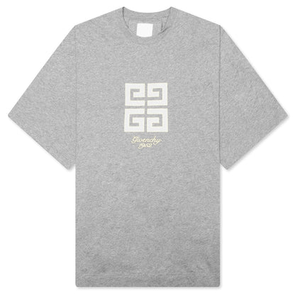 4G T-Shirt - Light Grey Melange