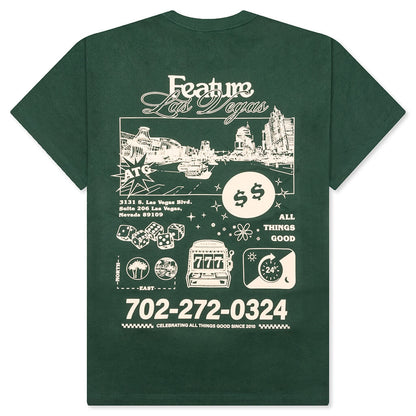 Nightlife Ad Tee - Dark Green