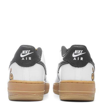 Air Force 1 LV8 (GS) - White/Anthracite/Yellow Strike