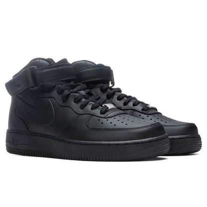 Air Force 1 Mid '07 - Black/Black