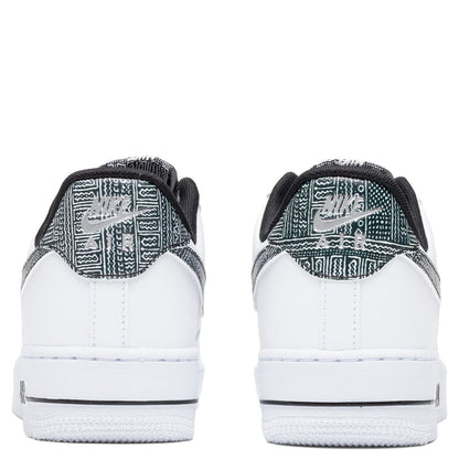 Air Force 1 '07 "Fabric Swoosh" - White/Metallic Silver