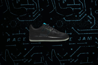 Air Force 1 (PS) - Black/Light Blue Fury