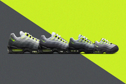 Air Max 95 OG (GS) - Black/Neon Yellow