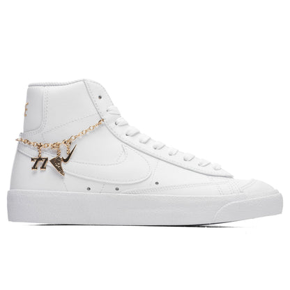 Women's Blazer Mid '77 LX - White/White/Metallic Gold