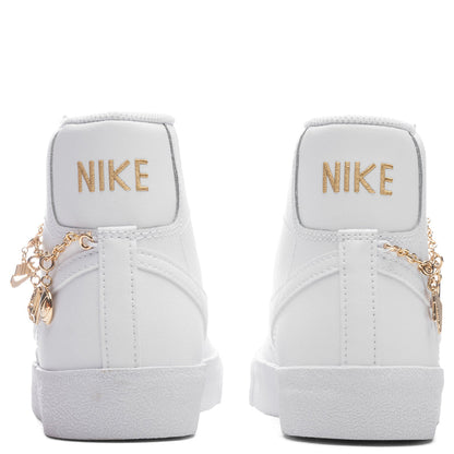 Women's Blazer Mid '77 LX - White/White/Metallic Gold