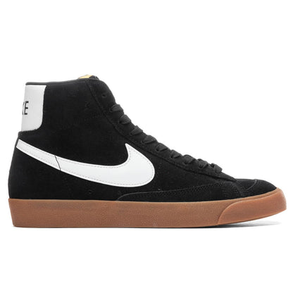 Blazer Mid '77 Suede - Black/White/Gum