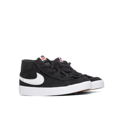 Blazer Mid '77 Suede (TD) - Black/White/Total Orange