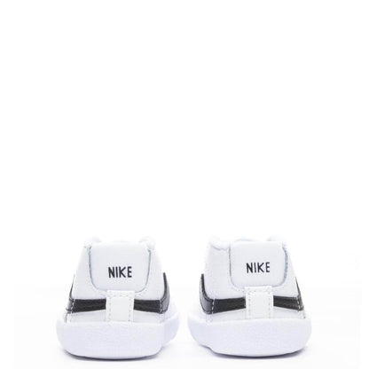 Blazer Mid Crib Bootie - White/Black