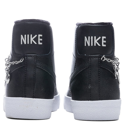 Women's Blazer Mid '77 LX - Black/Black/Metallic Silver