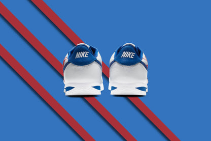Cortez Basic Leather 'Los Angeles' - White/Game Royal/University Red
