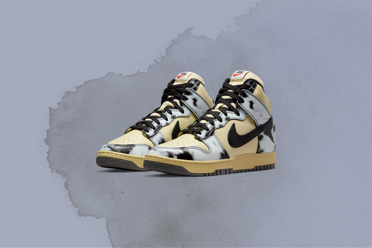 Dunk High 1985 SP "Acid Wash" - Lemon Drop/Black