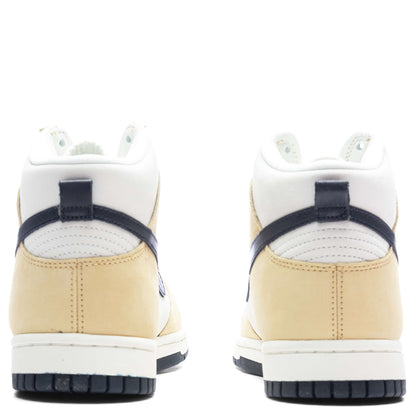 Women's Dunk High Premium - Sail/Obsidian/Sesame