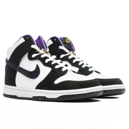 Dunk High Retro Premium EMB - Black/White/Action Grape