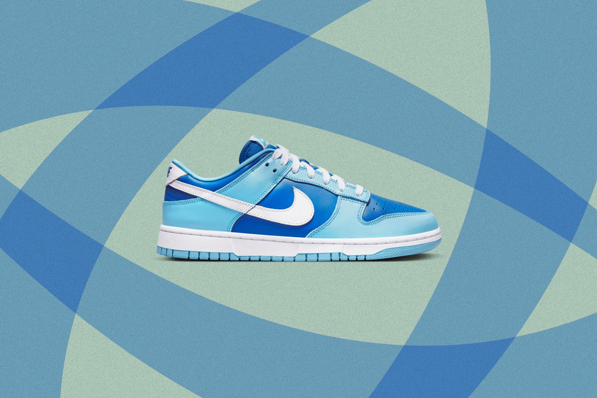 Dunk Low Retro 'Argon' - Flash/White/Argon Blue