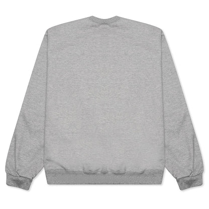 NRG MIUSA Crewneck - Dark Grey Heather/White