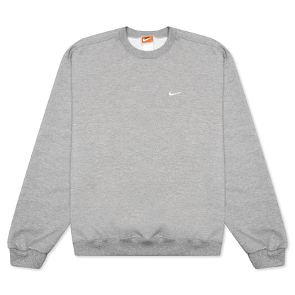 NRG MIUSA Crewneck - Dark Grey Heather/White